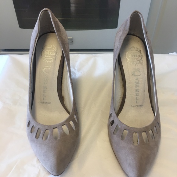 Jeffrey campbell suede wedge heel! - Picture 3 of 5